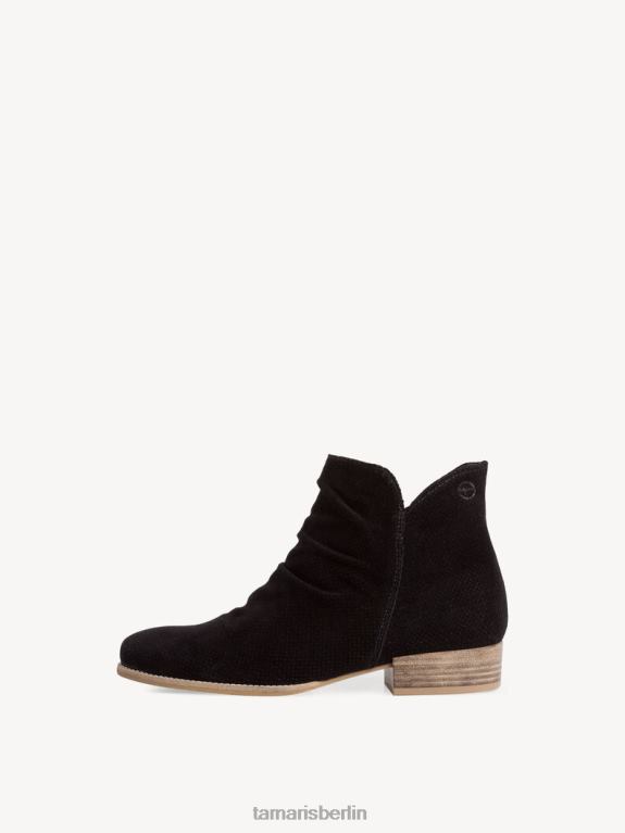 de Tamaris Frauen Lederstiefelette - schwarz 0LHV41659 Schuhe