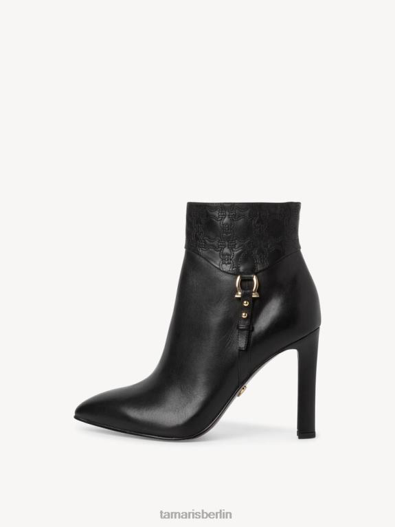 de Tamaris Frauen Lederstiefelette - schwarz 0LHV41731 Schuhe