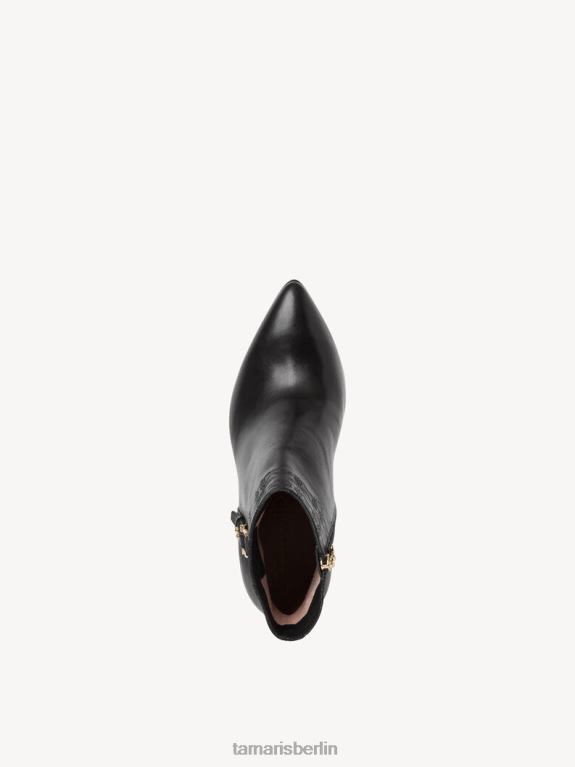 de Tamaris Frauen Lederstiefelette - schwarz 0LHV41731 Schuhe