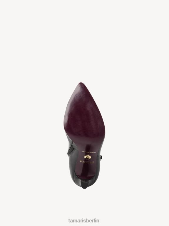 de Tamaris Frauen Lederstiefelette - schwarz 0LHV41731 Schuhe
