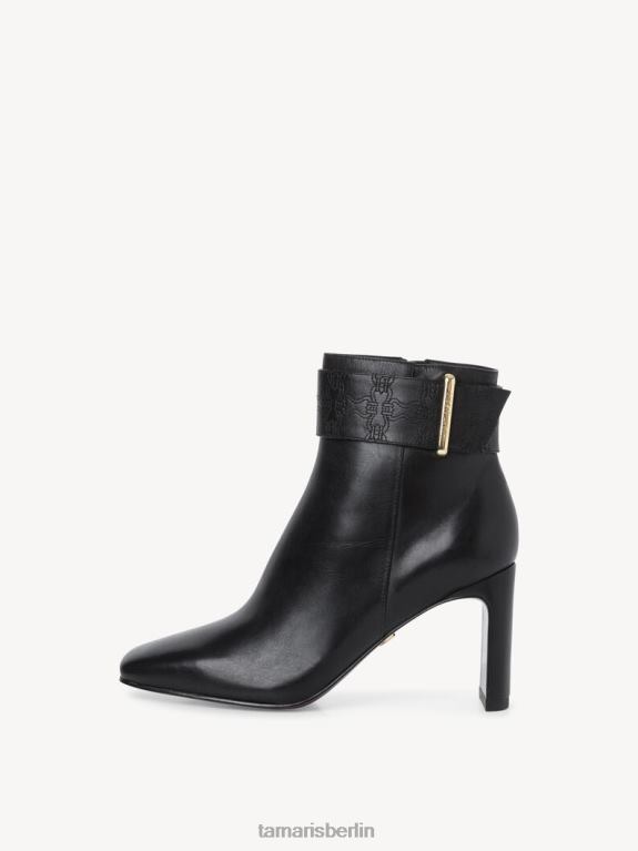 de Tamaris Frauen Lederstiefelette - schwarz 0LHV41765 Schuhe