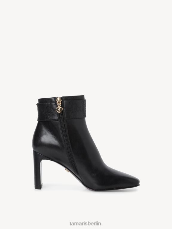 de Tamaris Frauen Lederstiefelette - schwarz 0LHV41765 Schuhe