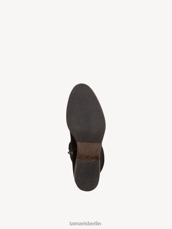de Tamaris Frauen Lederstiefelette - schwarz 0LHV41815 Schuhe