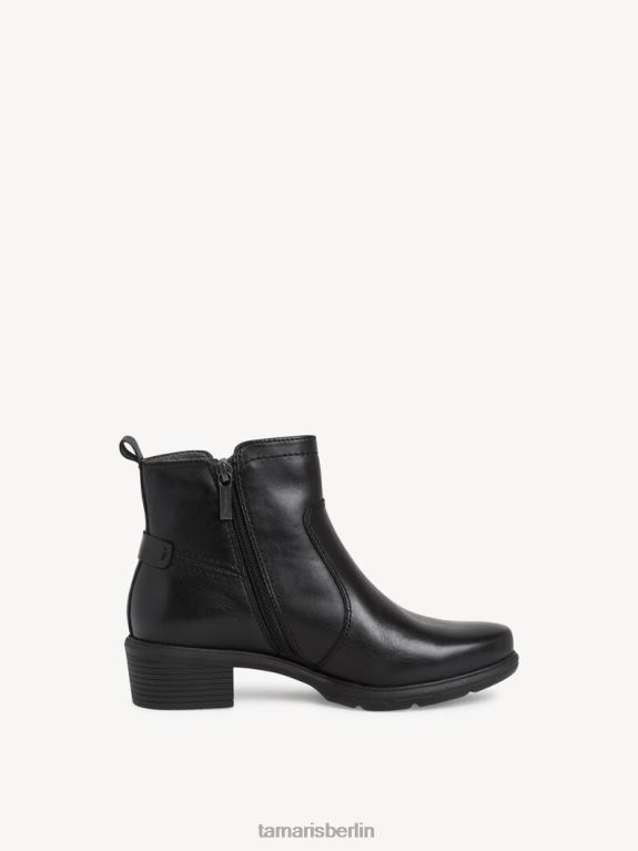 de Tamaris Frauen Lederstiefelette - schwarz 0LHV41823 Schuhe