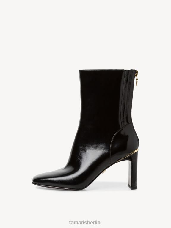 de Tamaris Frauen Lederstiefelette - schwarz 0LHV41834 Schuhe