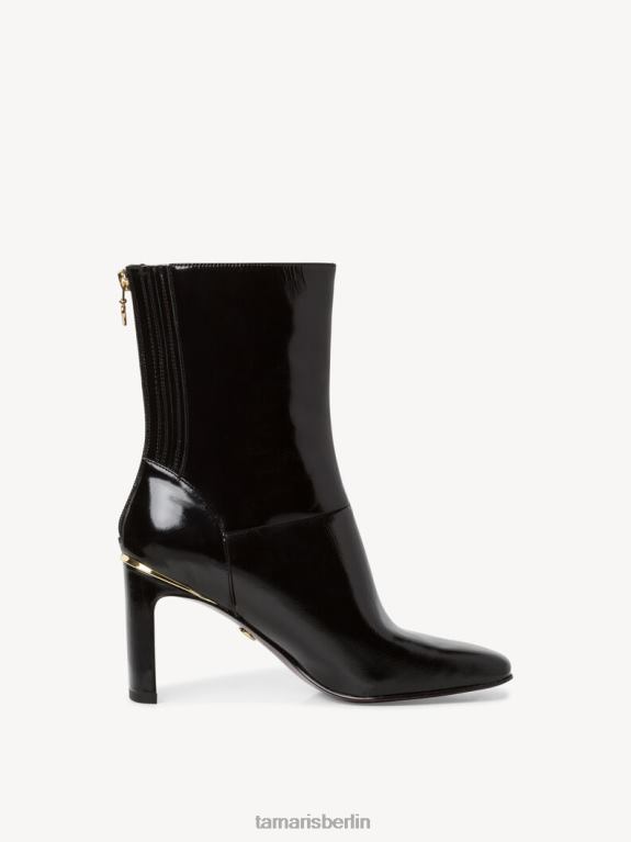de Tamaris Frauen Lederstiefelette - schwarz 0LHV41834 Schuhe