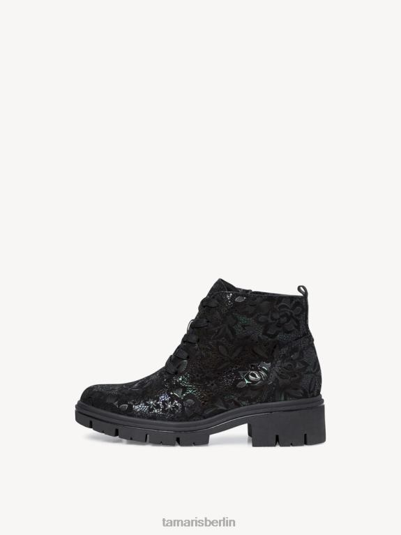de Tamaris Frauen Lederstiefelette - schwarz 0LHV41849 Schuhe