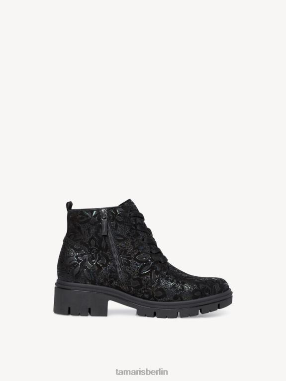 de Tamaris Frauen Lederstiefelette - schwarz 0LHV41849 Schuhe