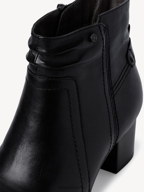 de Tamaris Frauen Lederstiefelette - schwarz 0LHV41958 Schuhe