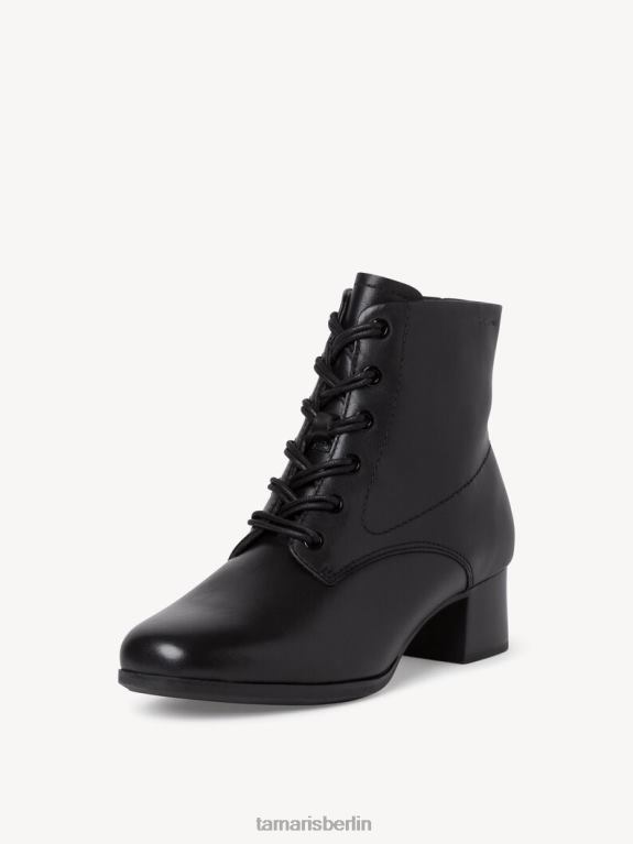 de Tamaris Frauen Lederstiefelette - schwarz 0LHV42073 Schuhe