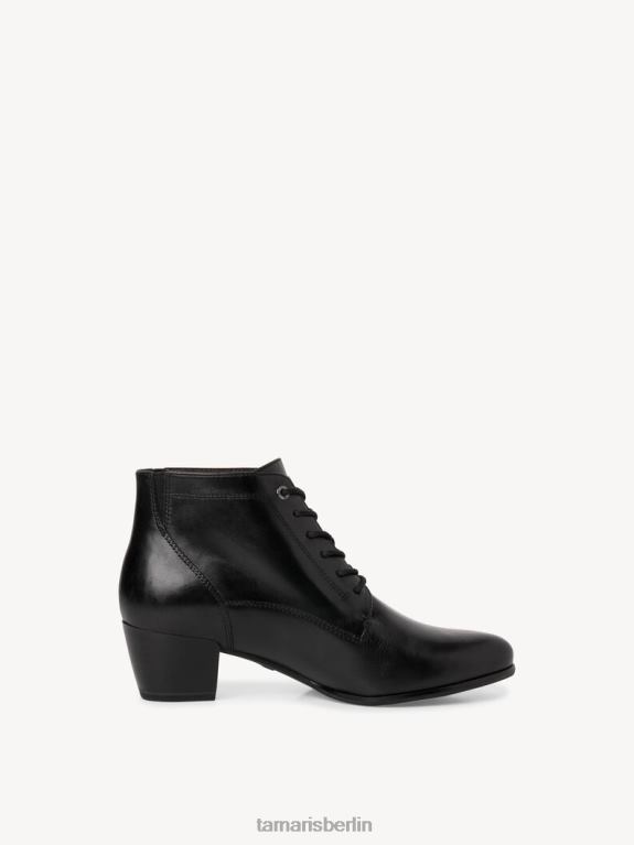 de Tamaris Frauen Lederstiefelette - schwarz 0LHV42267 Schuhe