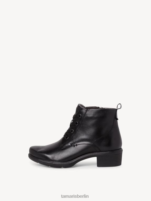 de Tamaris Frauen Lederstiefelette - schwarz 0LHV42307 Schuhe
