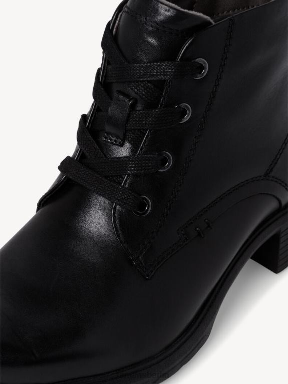 de Tamaris Frauen Lederstiefelette - schwarz 0LHV42307 Schuhe