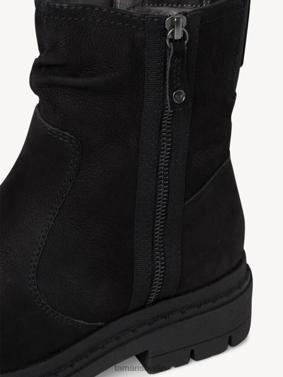 de Tamaris Frauen Lederstiefelette - schwarz 0LHV4869 Schuhe
