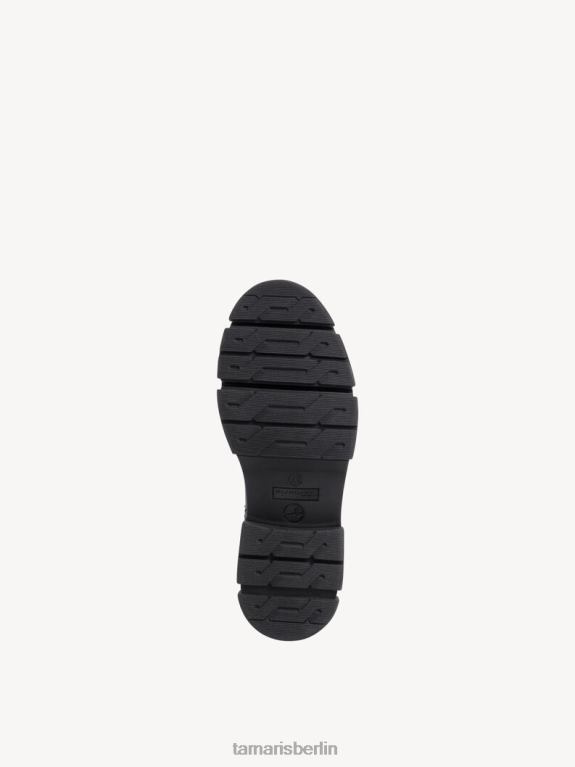 de Tamaris Frauen Lederstiefelette - schwarz/schwarzes Leder 0LHV4995 Schuhe