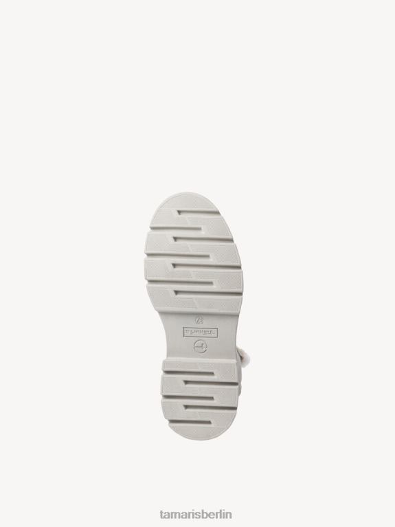 de Tamaris Frauen Lederstiefelette - schwarzes Warmfutter/grau 0LHV41063 Schuhe