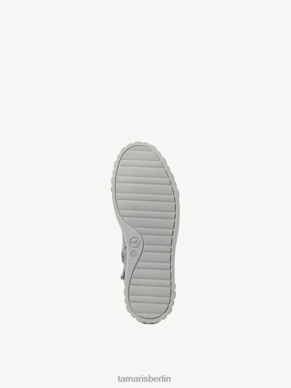 de Tamaris Frauen Lederstiefelette - schwarzes Warmfutter/grau 0LHV41408 Schuhe