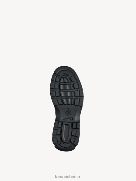 de Tamaris Frauen Lederstiefelette - schwarzes Warmfutter/schwarz 0LHV4506 Schuhe