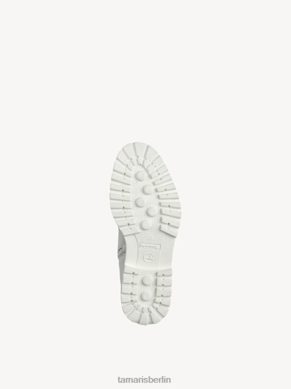 de Tamaris Frauen Lederstiefelette - weißes Warmfutter/offwhite 0LHV41551 Schuhe