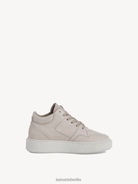 de Tamaris Frauen Ledersneaker - Beige/Elfenbein 0LHV41878 Schuhe