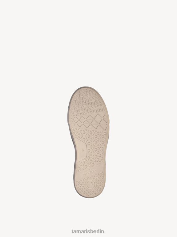 de Tamaris Frauen Ledersneaker - Beige/Elfenbein 0LHV4199 Schuhe