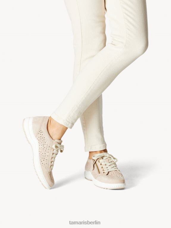 de Tamaris Frauen Ledersneaker - Beige/Sand 0LHV41056 Schuhe