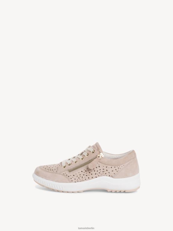 de Tamaris Frauen Ledersneaker - Beige/Sand 0LHV41056 Schuhe
