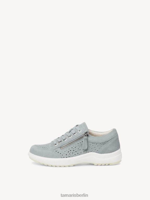 de Tamaris Frauen Ledersneaker – Blau/Himmel 0LHV41017 Schuhe