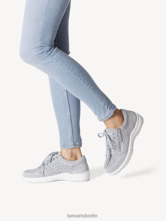 de Tamaris Frauen Ledersneaker – Blau/Himmel 0LHV41017 Schuhe