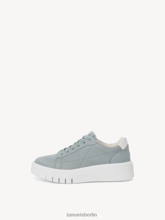 de Tamaris Frauen Ledersneaker – Blau/Himmel 0LHV41057 Schuhe