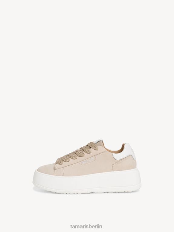 de Tamaris Frauen Ledersneaker - Braun/Antilope 0LHV41963 Schuhe