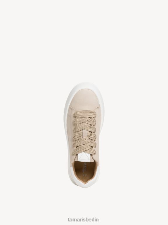 de Tamaris Frauen Ledersneaker - Braun/Antilope 0LHV41963 Schuhe