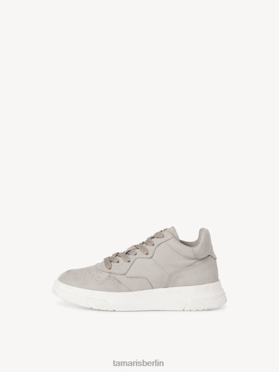 de Tamaris Frauen Ledersneaker - Grau/Hellgrau 0LHV41002 Schuhe