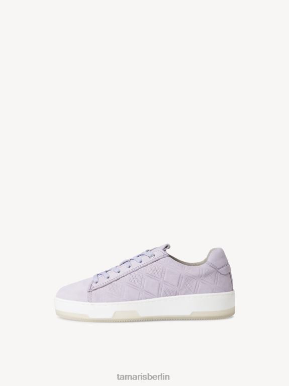 de Tamaris Frauen Ledersneaker - Lila/Flieder 0LHV41402 Schuhe