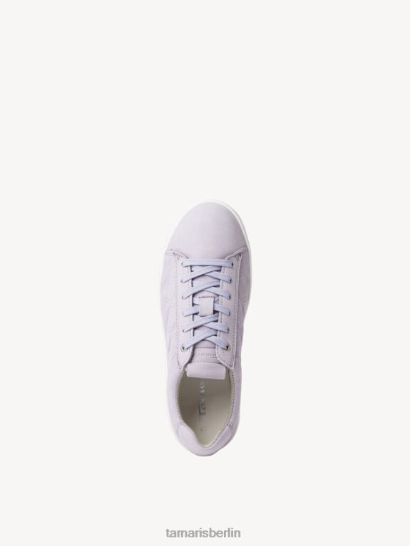 de Tamaris Frauen Ledersneaker - Lila/Flieder 0LHV41402 Schuhe