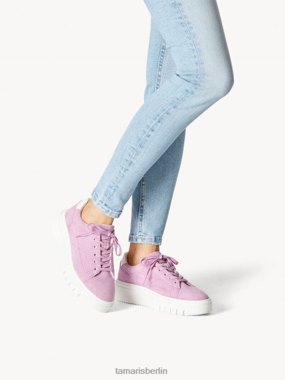de Tamaris Frauen Ledersneaker - Lila/Flieder 0LHV41515 Schuhe