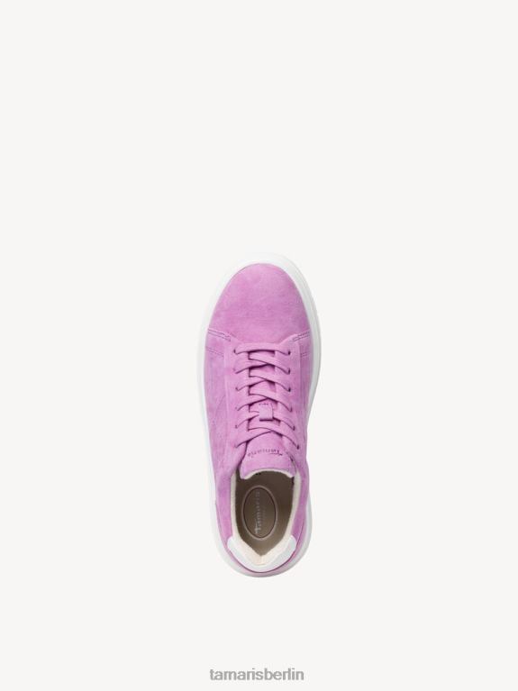 de Tamaris Frauen Ledersneaker - Lila/Flieder 0LHV41515 Schuhe