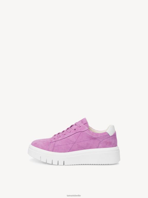 de Tamaris Frauen Ledersneaker - Lila/Flieder 0LHV41515 Schuhe
