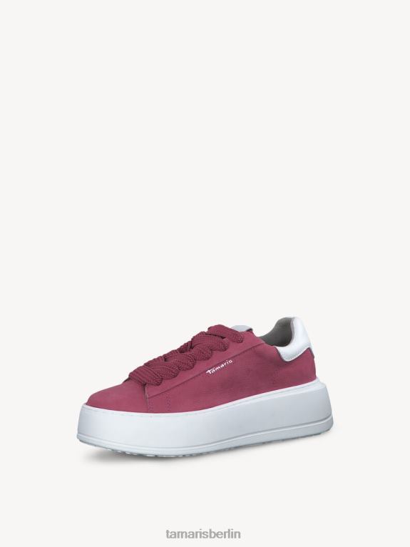 de Tamaris Frauen Ledersneaker – Pink/Fuchia 0LHV4140 Schuhe