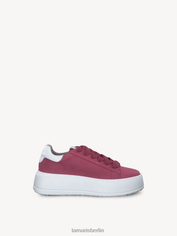 de Tamaris Frauen Ledersneaker – Pink/Fuchia 0LHV4140 Schuhe