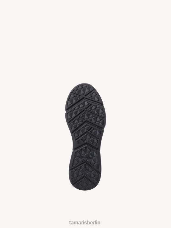 de Tamaris Frauen Ledersneaker – Schwarz/schwarzes Leder uni 0LHV42230 Schuhe