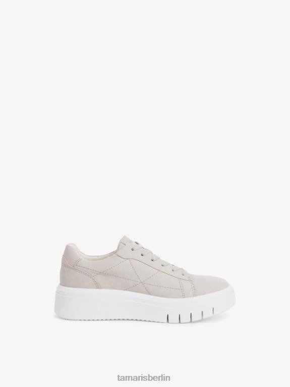 de Tamaris Frauen Ledersneaker - Weiß/Offwhite 0LHV4533 Schuhe