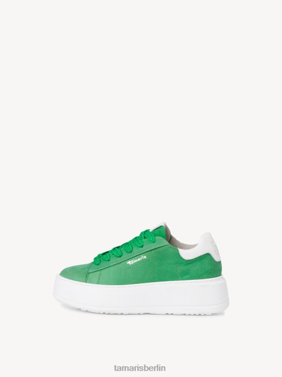 de Tamaris Frauen Ledersneaker - grün 0LHV4634 Schuhe