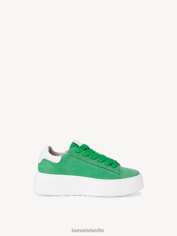 de Tamaris Frauen Ledersneaker - grün 0LHV4634 Schuhe
