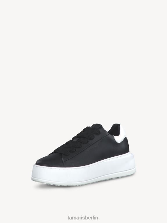 de Tamaris Frauen Ledersneaker – schwarz/schwarzes Leder 0LHV41542 Schuhe