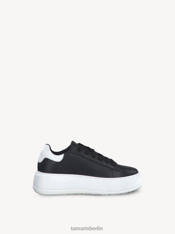 de Tamaris Frauen Ledersneaker – schwarz/schwarzes Leder 0LHV41542 Schuhe