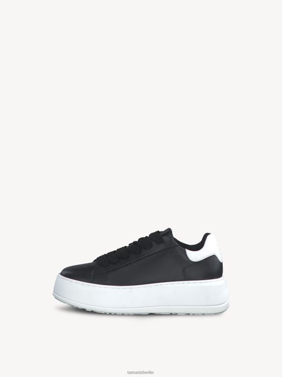 de Tamaris Frauen Ledersneaker – schwarz/schwarzes Leder 0LHV41542 Schuhe
