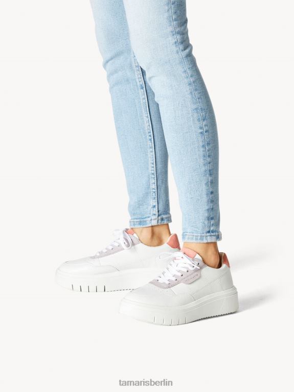de Tamaris Frauen Ledersneaker - weiß 0LHV4215 Schuhe