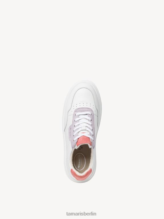 de Tamaris Frauen Ledersneaker - weiß 0LHV4215 Schuhe