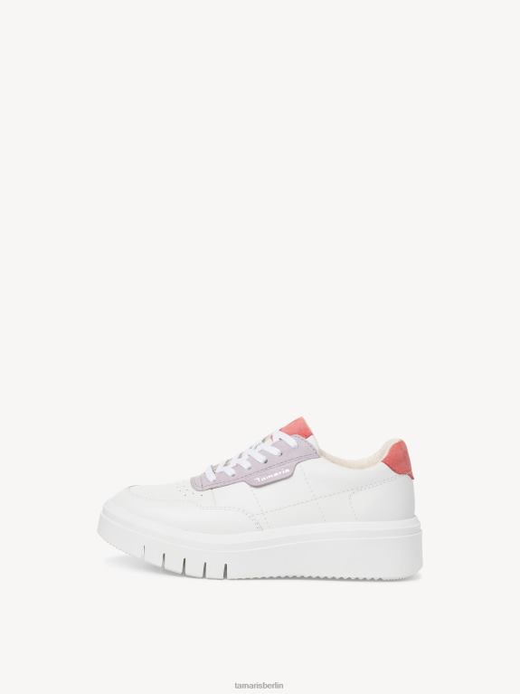 de Tamaris Frauen Ledersneaker - weiß 0LHV4215 Schuhe